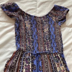 Off the shoulder maxi